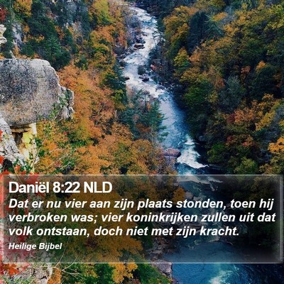 Daniël 8:22 NLD Bible Verse Image