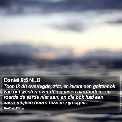 Daniël 8:5 NLD Bible Verse Image