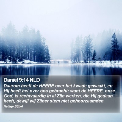 Daniël 9:14 NLD Bible Verse Image