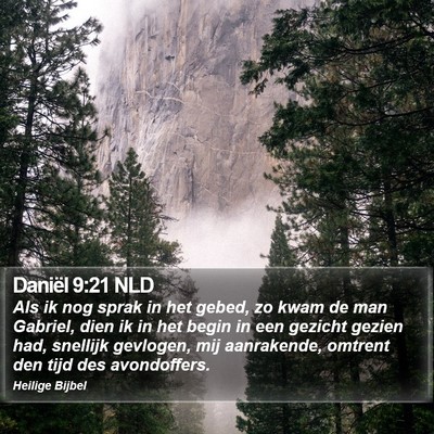 Daniël 9:21 NLD Bible Verse Image