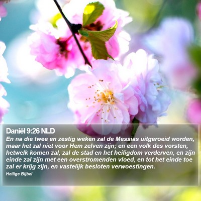 Daniël 9:26 NLD Bible Verse Image
