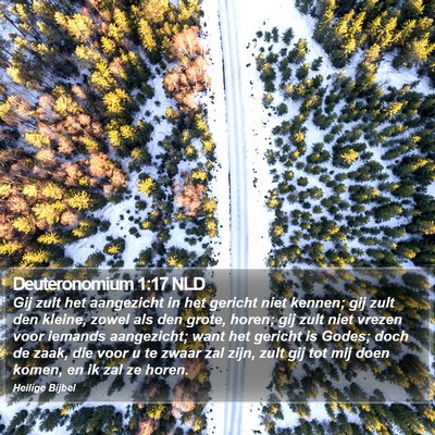 Deuteronomium 1:17 NLD Bible Verse Image