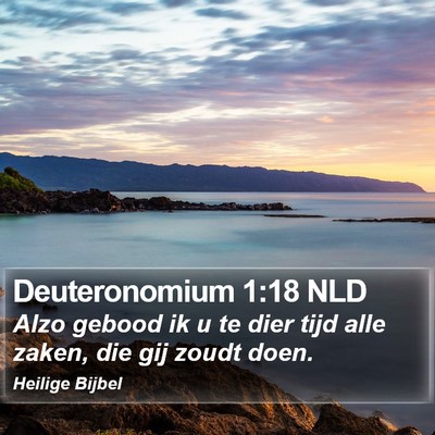 Deuteronomium 1:18 NLD Bible Verse Image