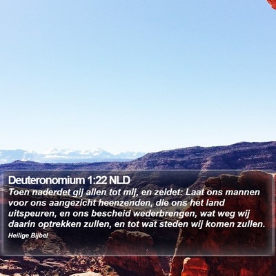 Deuteronomium 1:22 NLD Bible Verse Image