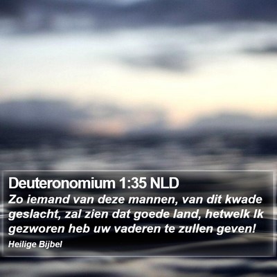 Deuteronomium 1:35 NLD Bible Verse Image