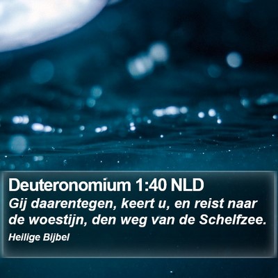 Deuteronomium 1:40 NLD Bible Verse Image