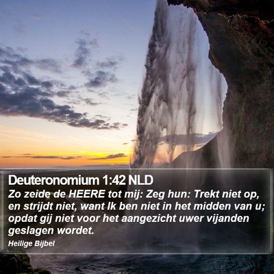 Deuteronomium 1:42 NLD Bible Verse Image