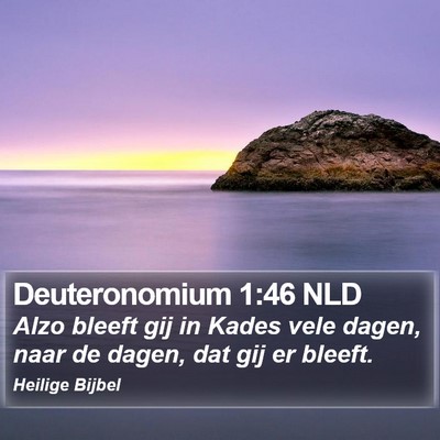 Deuteronomium 1:46 NLD Bible Verse Image
