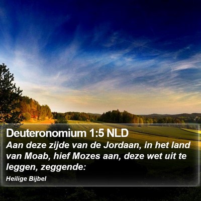 Deuteronomium 1:5 NLD Bible Verse Image