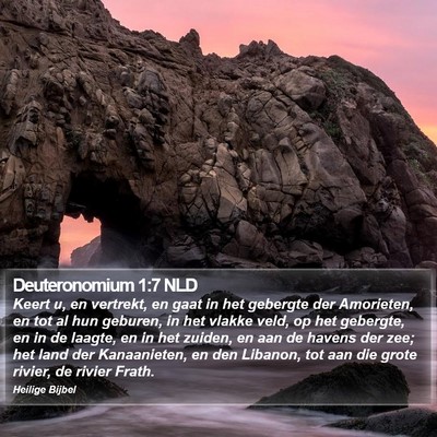 Deuteronomium 1:7 NLD Bible Verse Image