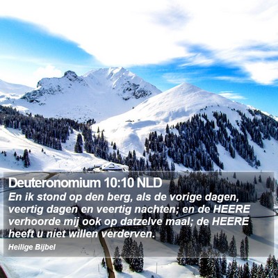 Deuteronomium 10:10 NLD Bible Verse Image