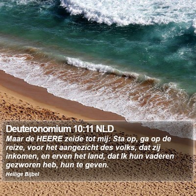 Deuteronomium 10:11 NLD Bible Verse Image