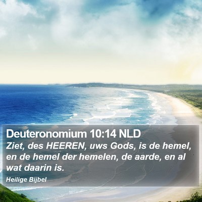 Deuteronomium 10:14 NLD Bible Verse Image