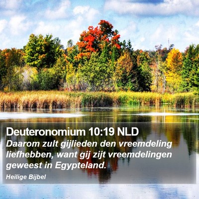 Deuteronomium 10:19 NLD Bible Verse Image
