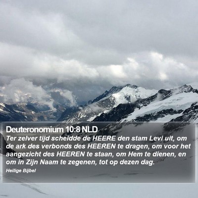 Deuteronomium 10:8 NLD Bible Verse Image