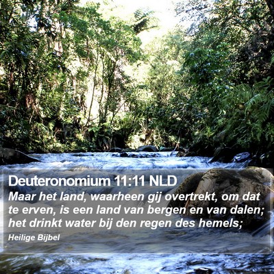 Deuteronomium 11:11 NLD Bible Verse Image