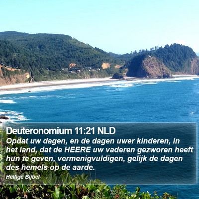 Deuteronomium 11:21 NLD Bible Verse Image