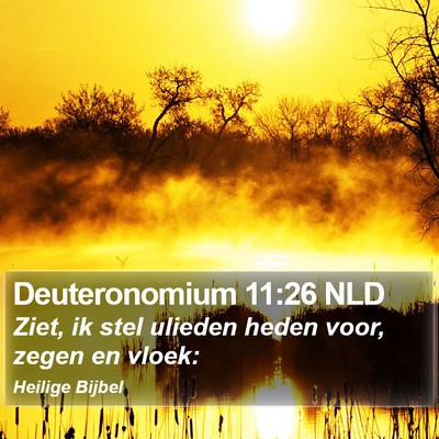 Deuteronomium 11:26 NLD Bible Verse Image