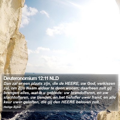Deuteronomium 12:11 NLD Bible Verse Image