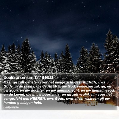 Deuteronomium 12:18 NLD Bible Verse Image