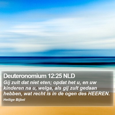 Deuteronomium 12:25 NLD Bible Verse Image