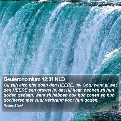 Deuteronomium 12:31 NLD Bible Verse Image