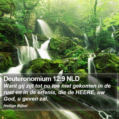 Deuteronomium 12:9 NLD Bible Verse Image