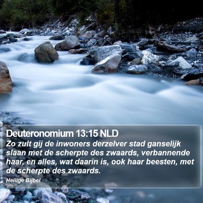 Deuteronomium 13:15 NLD Bible Verse Image