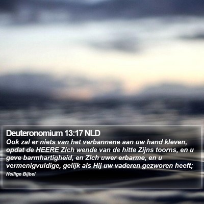 Deuteronomium 13:17 NLD Bible Verse Image