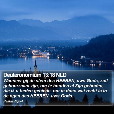 Deuteronomium 13:18 NLD Bible Verse Image