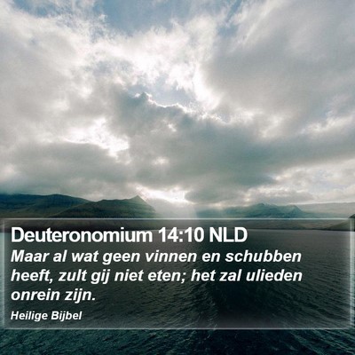 Deuteronomium 14:10 NLD Bible Verse Image