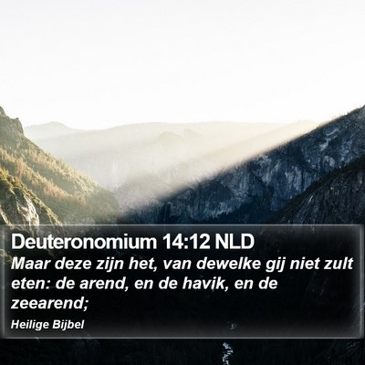 Deuteronomium 14:12 NLD Bible Verse Image
