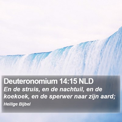 Deuteronomium 14:15 NLD Bible Verse Image
