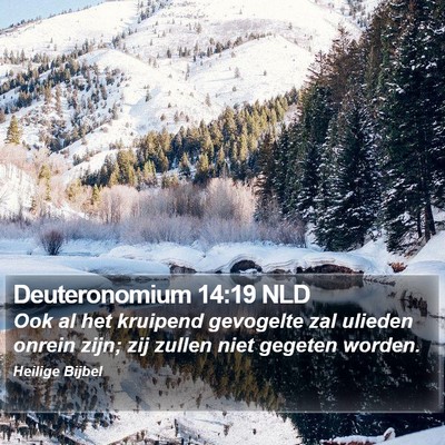 Deuteronomium 14:19 NLD Bible Verse Image