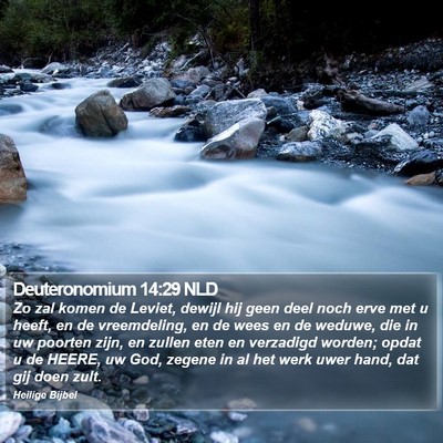 Deuteronomium 14:29 NLD Bible Verse Image