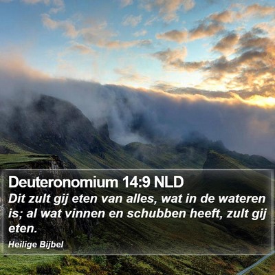 Deuteronomium 14:9 NLD Bible Verse Image