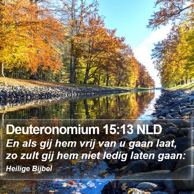 Deuteronomium 15:13 NLD Bible Verse Image