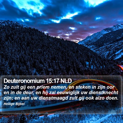 Deuteronomium 15:17 NLD Bible Verse Image
