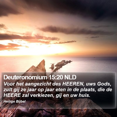 Deuteronomium 15:20 NLD Bible Verse Image
