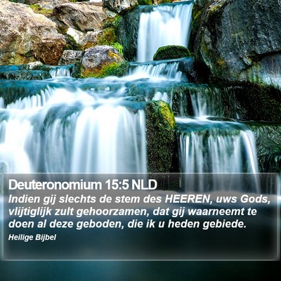 Deuteronomium 15:5 NLD Bible Verse Image