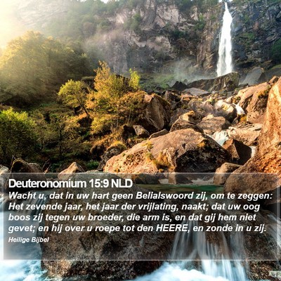 Deuteronomium 15:9 NLD Bible Verse Image