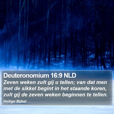 Deuteronomium 16:9 NLD Bible Verse Image