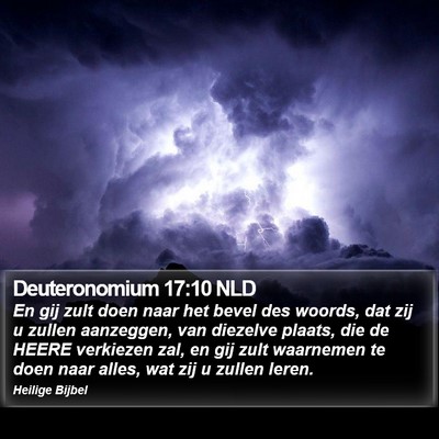 Deuteronomium 17:10 NLD Bible Verse Image