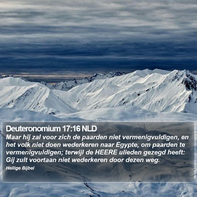 Deuteronomium 17:16 NLD Bible Verse Image