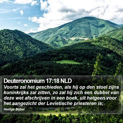 Deuteronomium 17:18 NLD Bible Verse Image