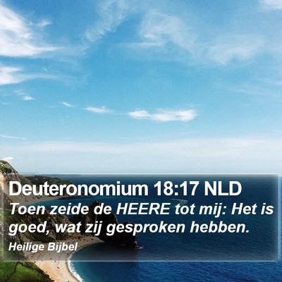 Deuteronomium 18:17 NLD Bible Verse Image