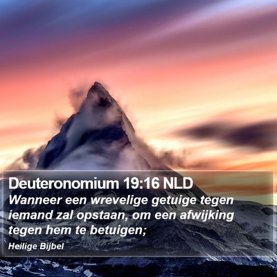 Deuteronomium 19:16 NLD Bible Verse Image