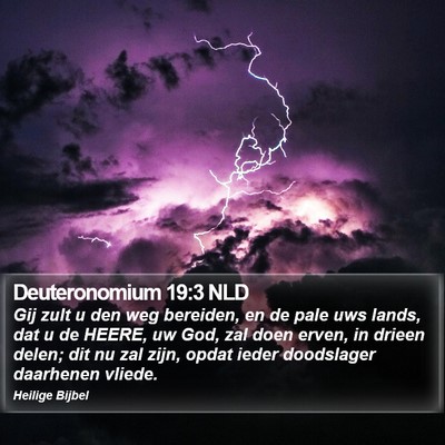 Deuteronomium 19:3 NLD Bible Verse Image