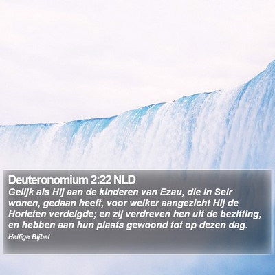 Deuteronomium 2:22 NLD Bible Verse Image