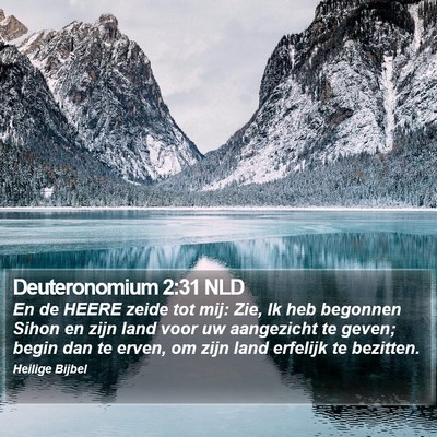 Deuteronomium 2:31 NLD Bible Verse Image